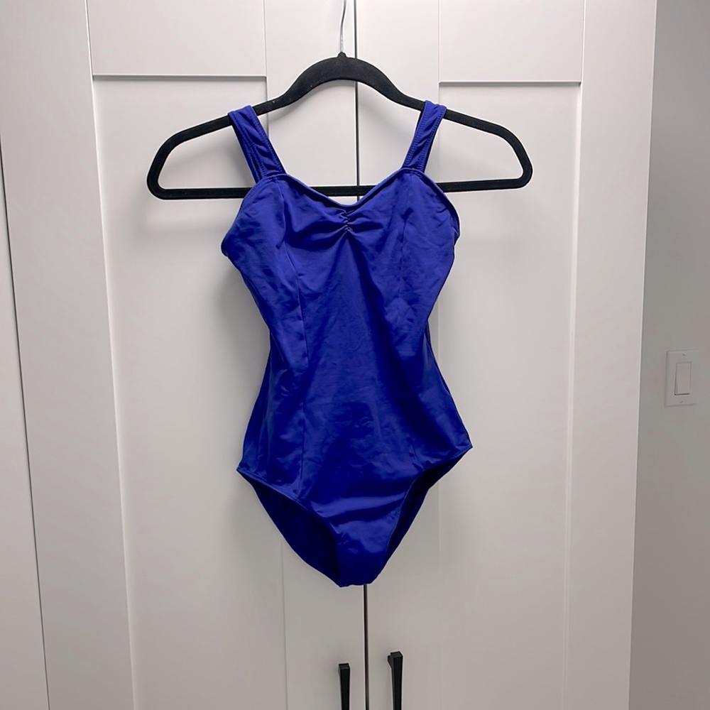 Capezio royal blue size xs leotard